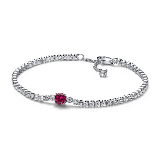 Pandora Red Sparkling Tennis Bracelet