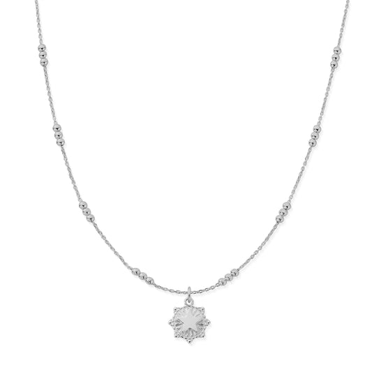ChloBo Silver Raised Star Necklace