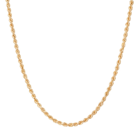 Argento Recycled Gold Twist Chain Necklace