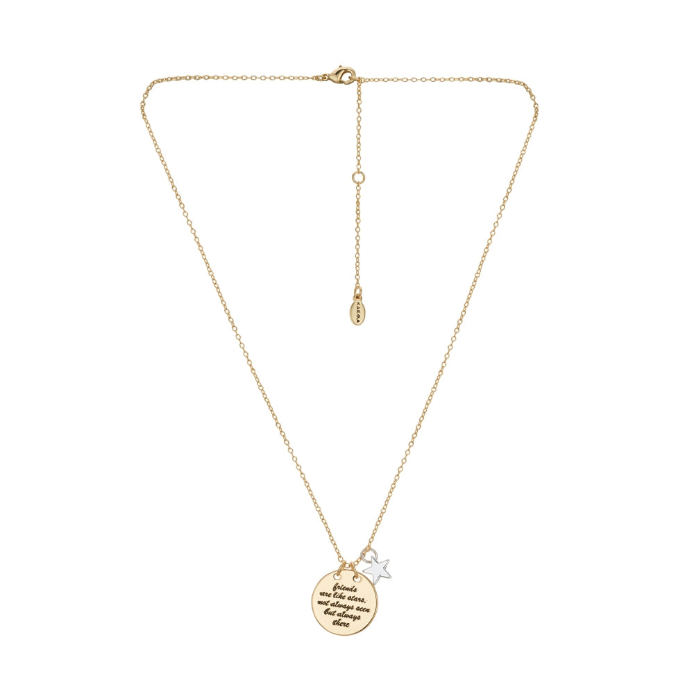 Karma Gold Friendship Necklace 
