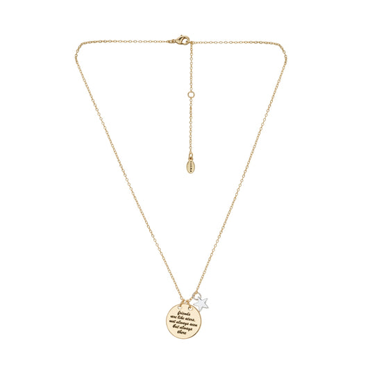 Karma Gold Friendship Necklace 