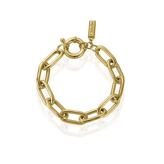 ChloBo Gold Luxe Chunky Link Bracelet