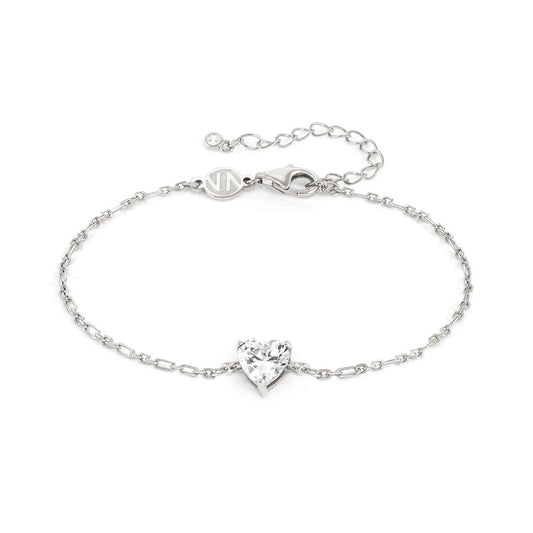 Nomination Sweetrock Silver Heart Bracelet