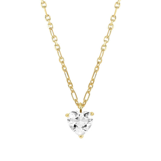Nomination Sweetrock Gold Heart Necklace