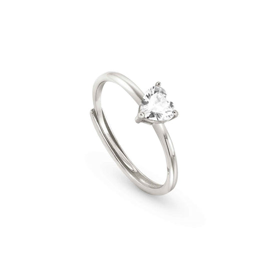 Nomination Sweetrock Silver Heart Adjustable Ring