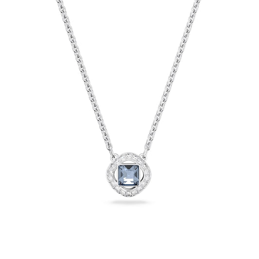 Swarovski Angelic Blue Square Necklace