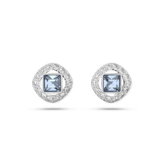 Swarovski Angelic Blue Square Earrings