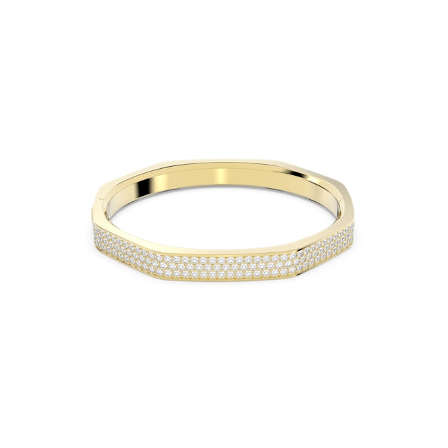 Swarovski Dextera Large Gold Octagon Bangle