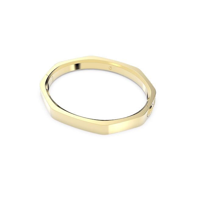 Swarovski Dextera Large Gold Octagon Bangle