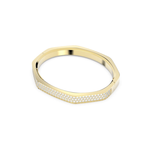 Swarovski Dextera Large Gold Octagon Bangle