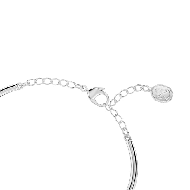 Swarovski Volta Silver Bow Bangle Bracelet