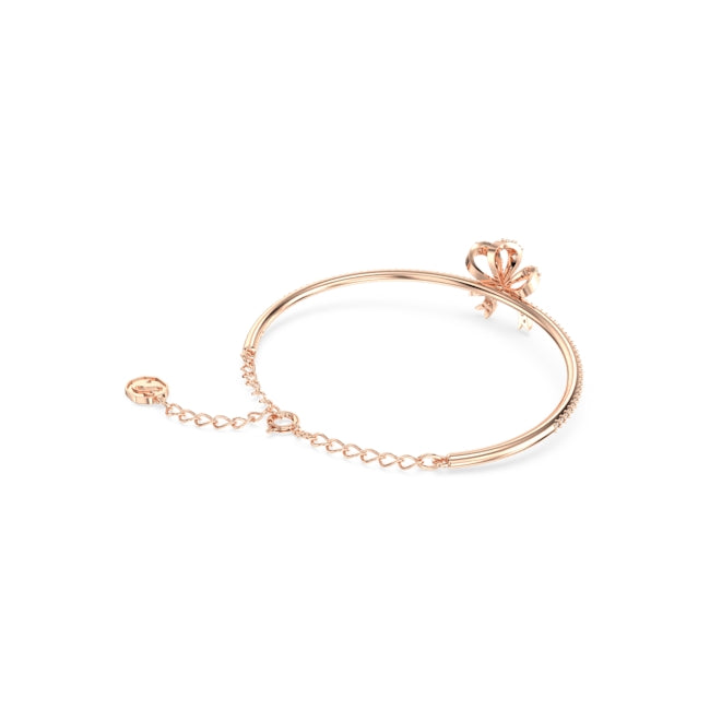 Swarovski Volta Rose Gold Bow Bangle
