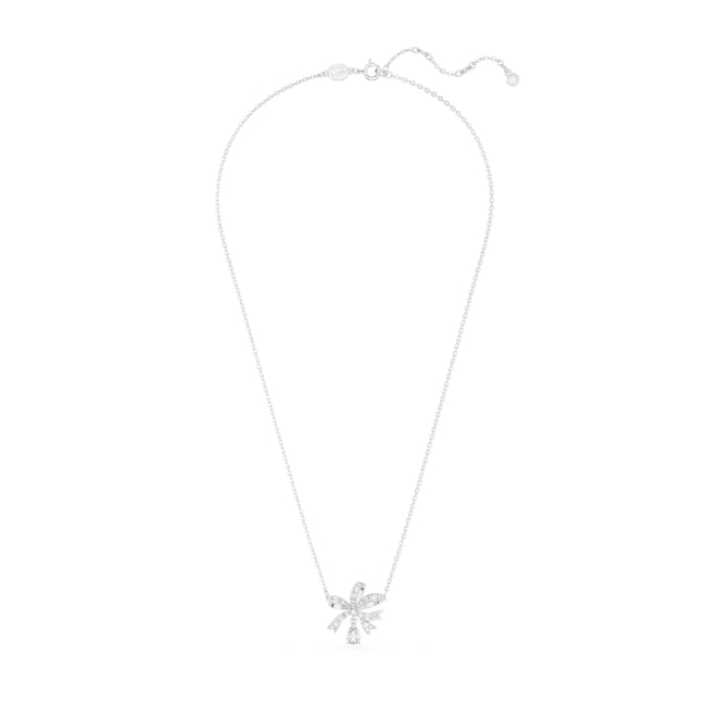 Swarovski Volta Silver Bow Necklace
