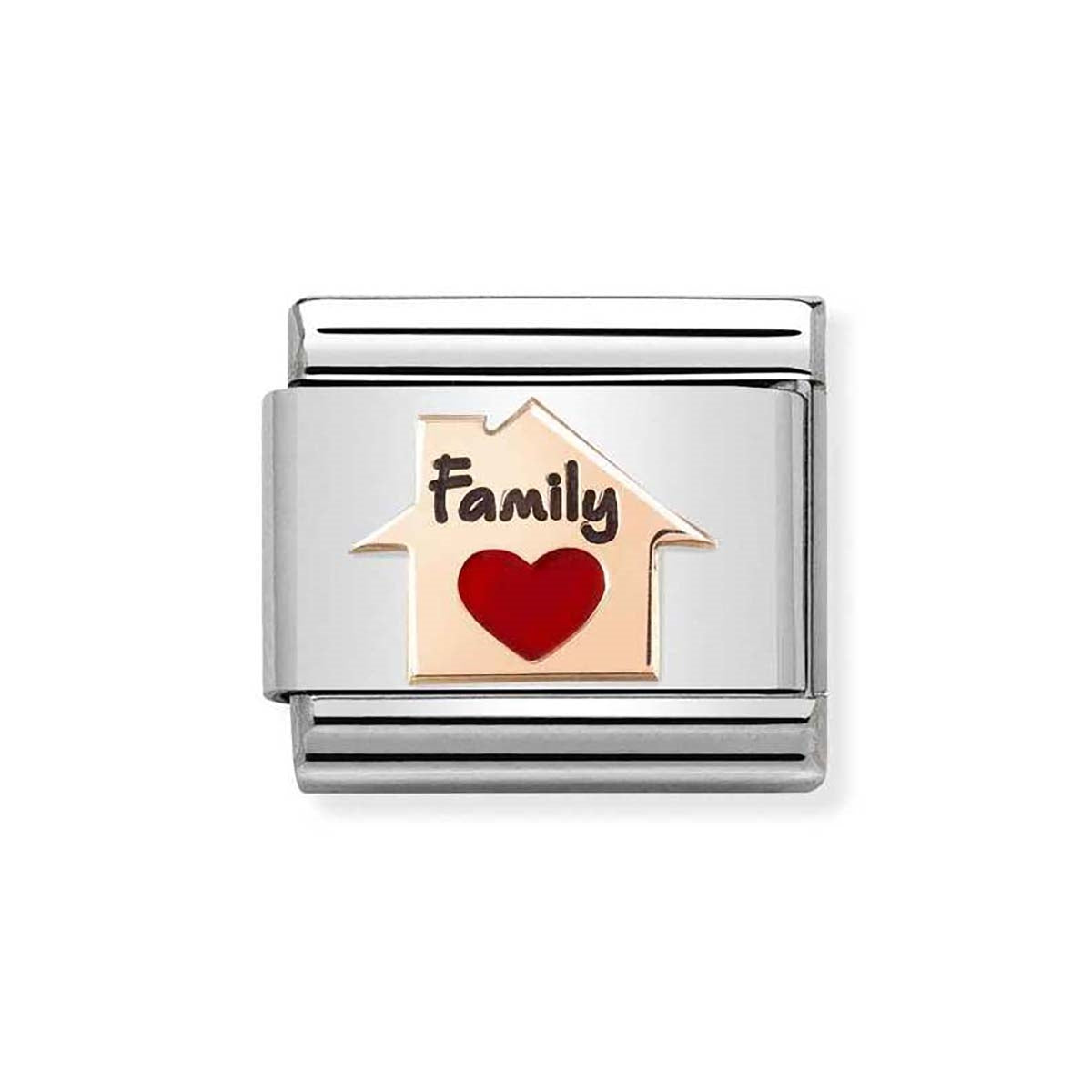 Nomination Home Is Where The Heart Is Family Charm