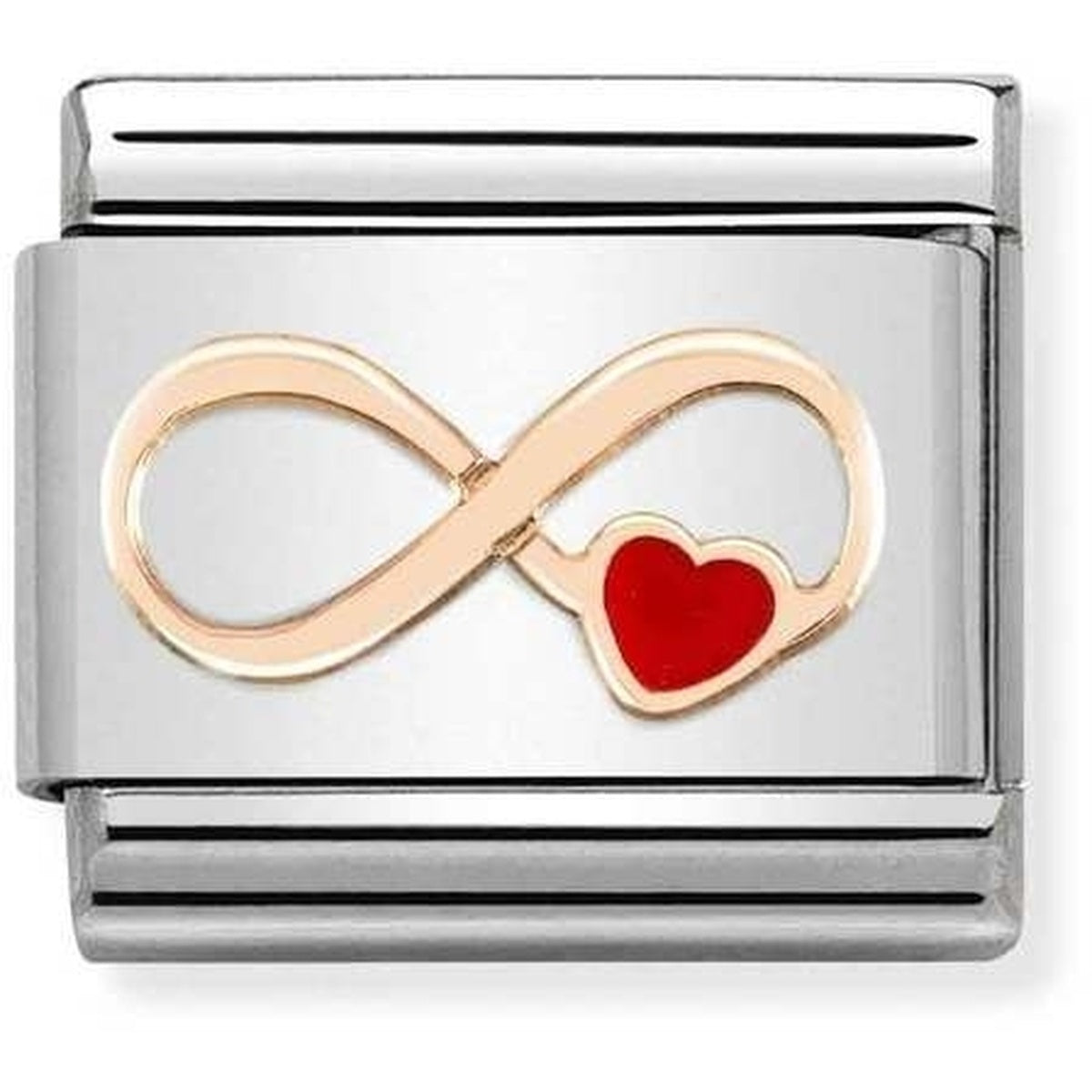Nomination Infinity Red Heart Charm