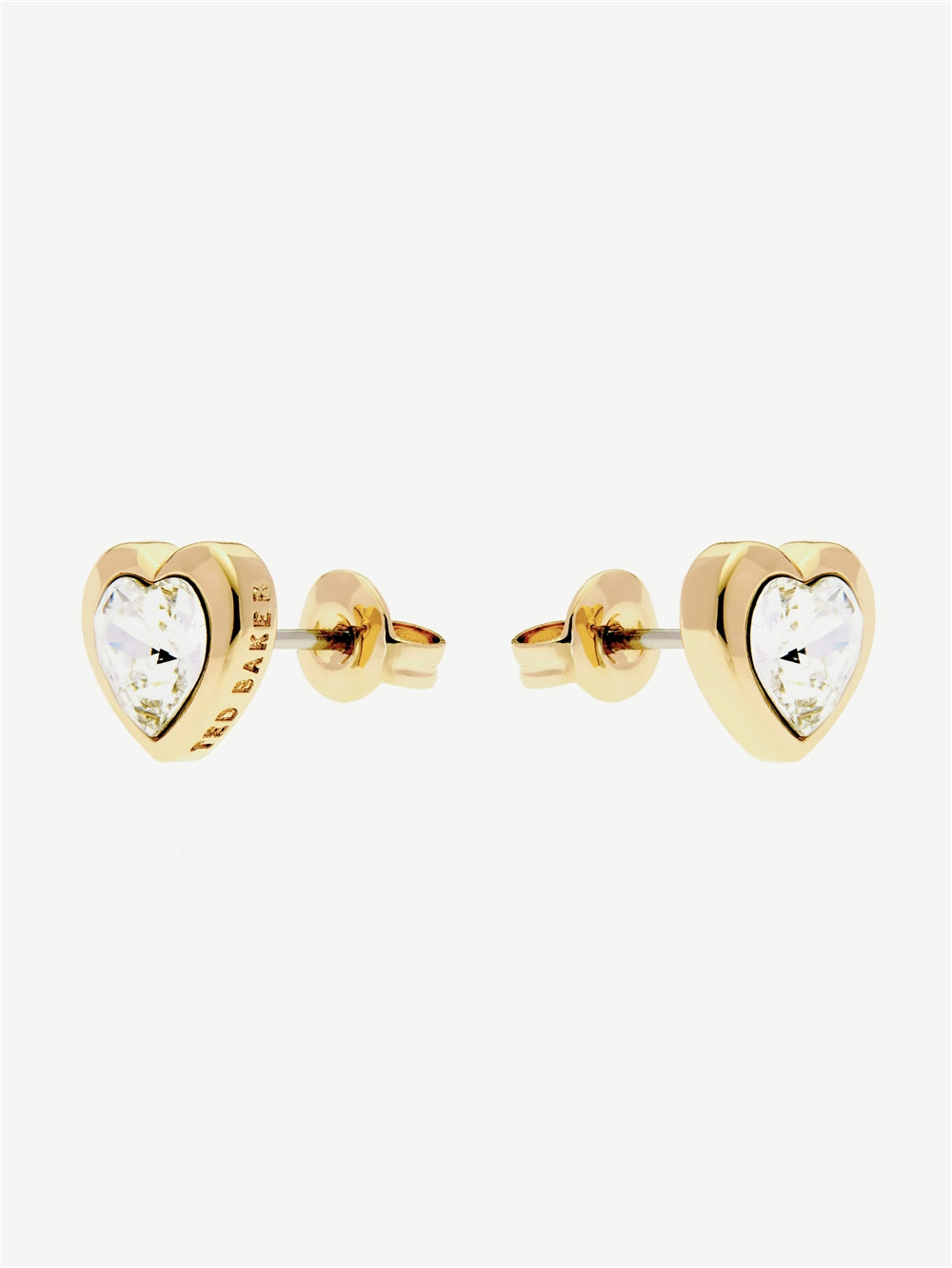 Ted Baker Gold Han Crystal Heart Earring