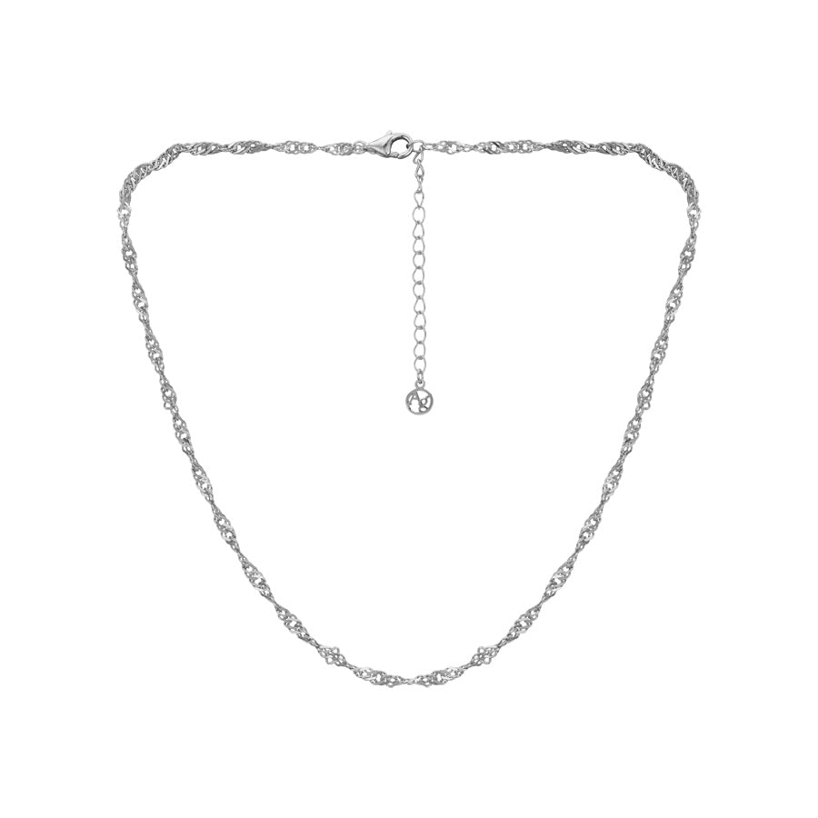 Argento Twist Choker Necklace