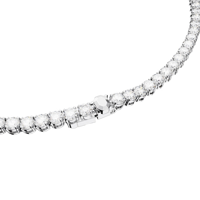 Swarovski Matrix Silver Round Tennis Set  