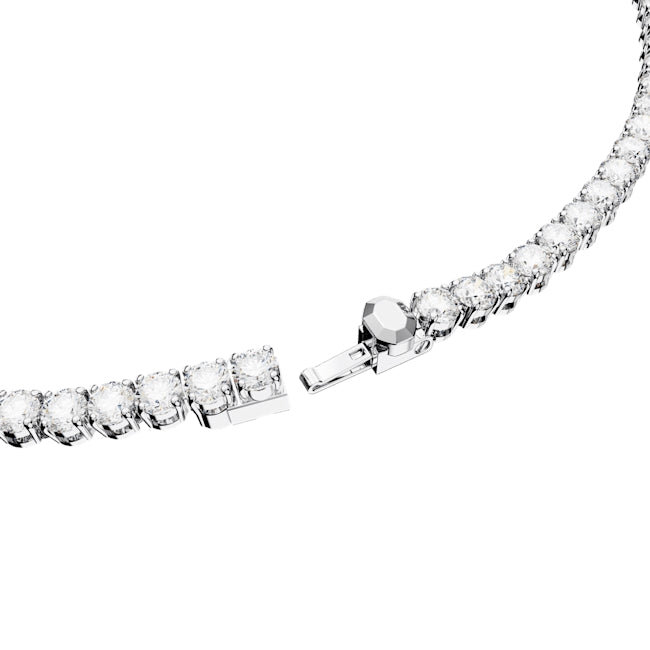 Swarovski Matrix Silver Round Tennis Set  