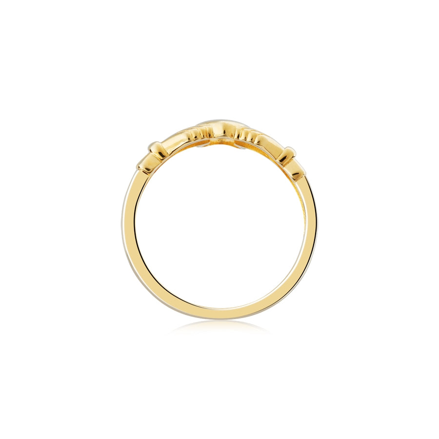 Argento Gold Claddagh Ring