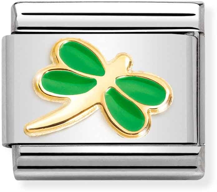 Nomination Green Dragonfly Charm