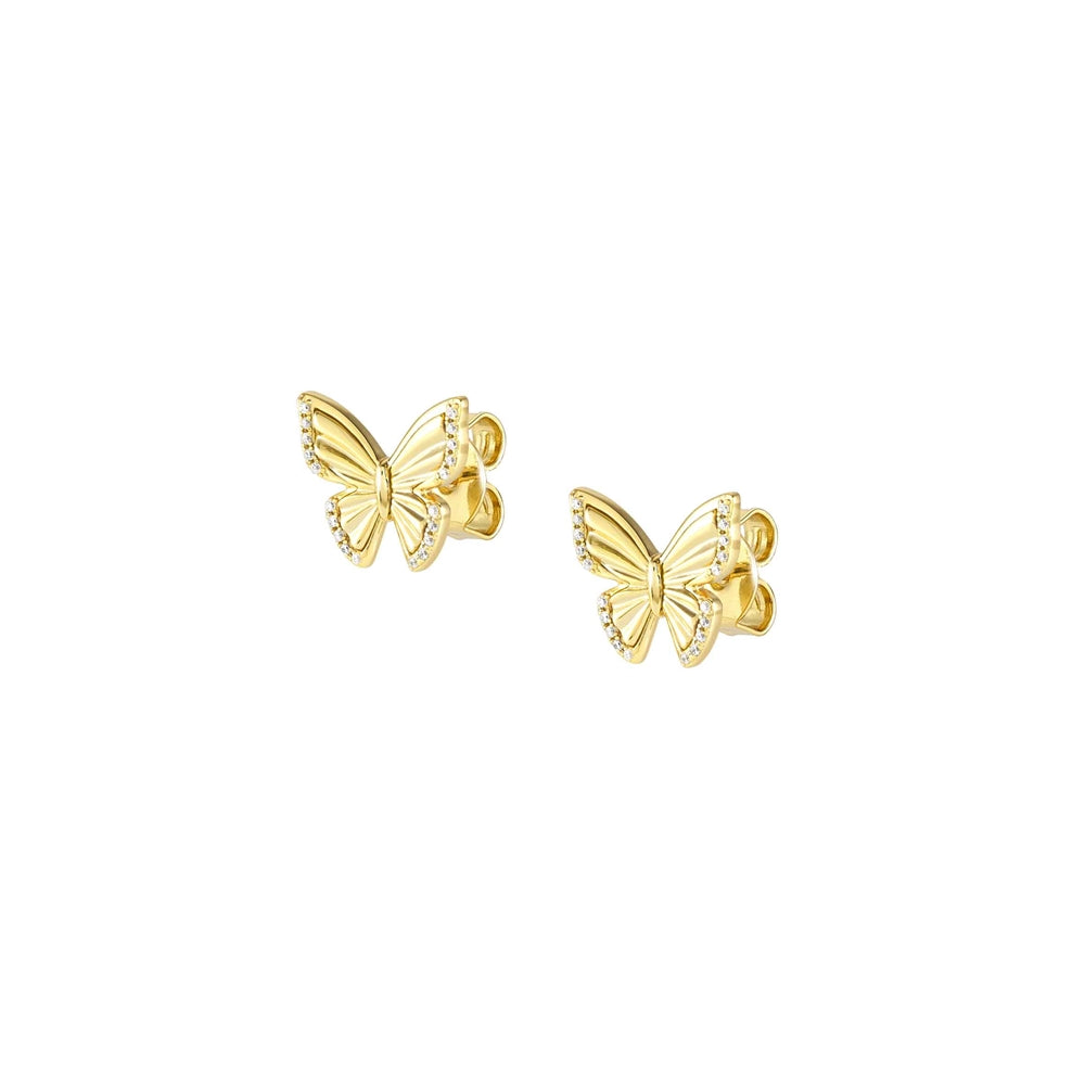 Nomination TrueJoy Gold Butterfly Earrings