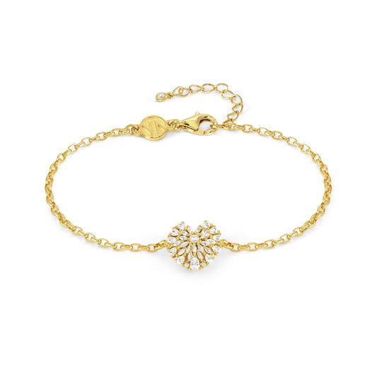 Nomination Ray Of Light Gold Heart Bracelet