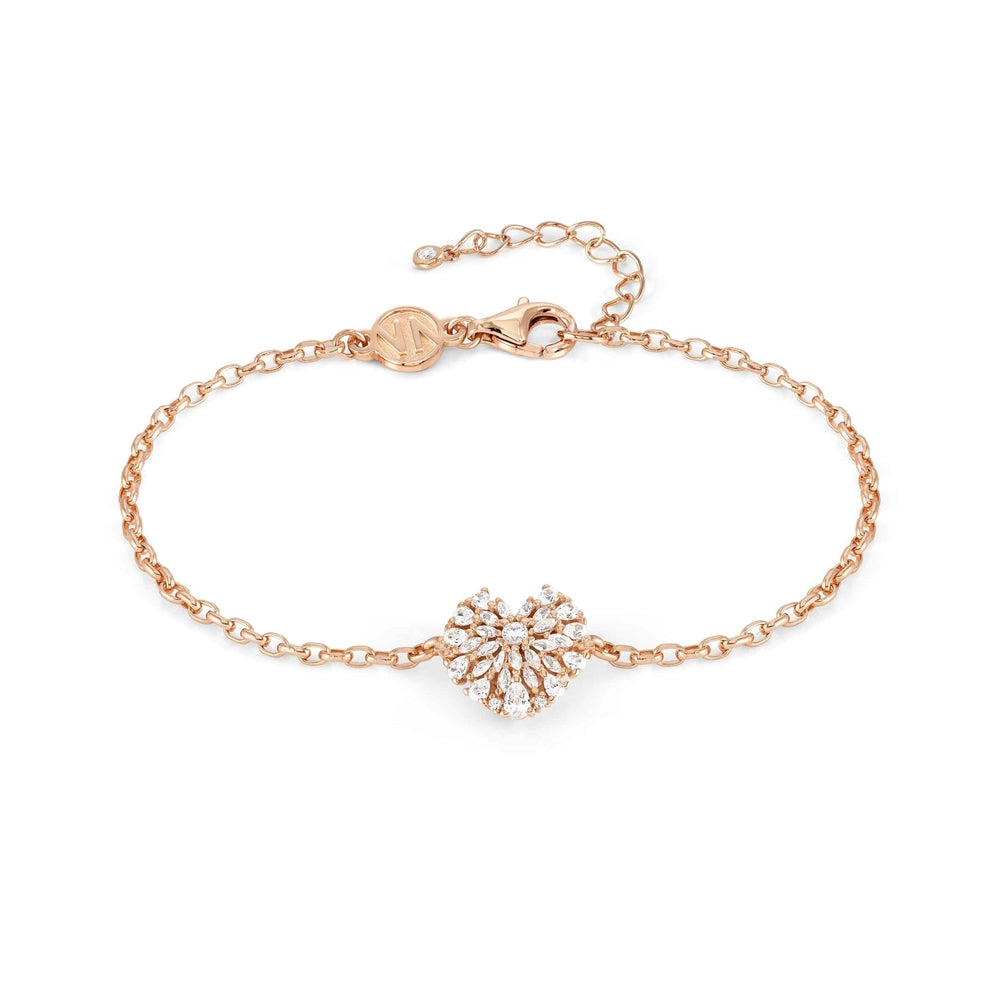 Nomination Ray Of Light Rose Gold Heart Bracelet