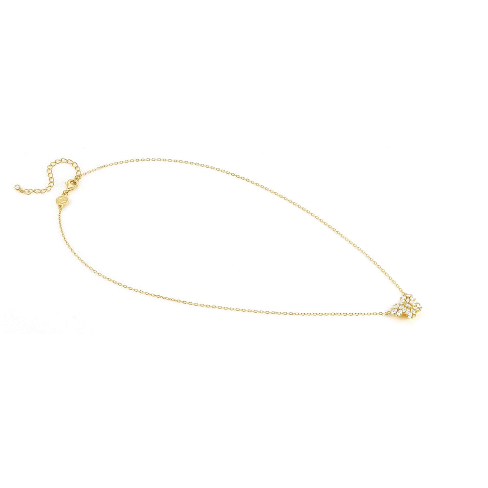 Nomination Ray Of Light Gold Butterfly Necklace