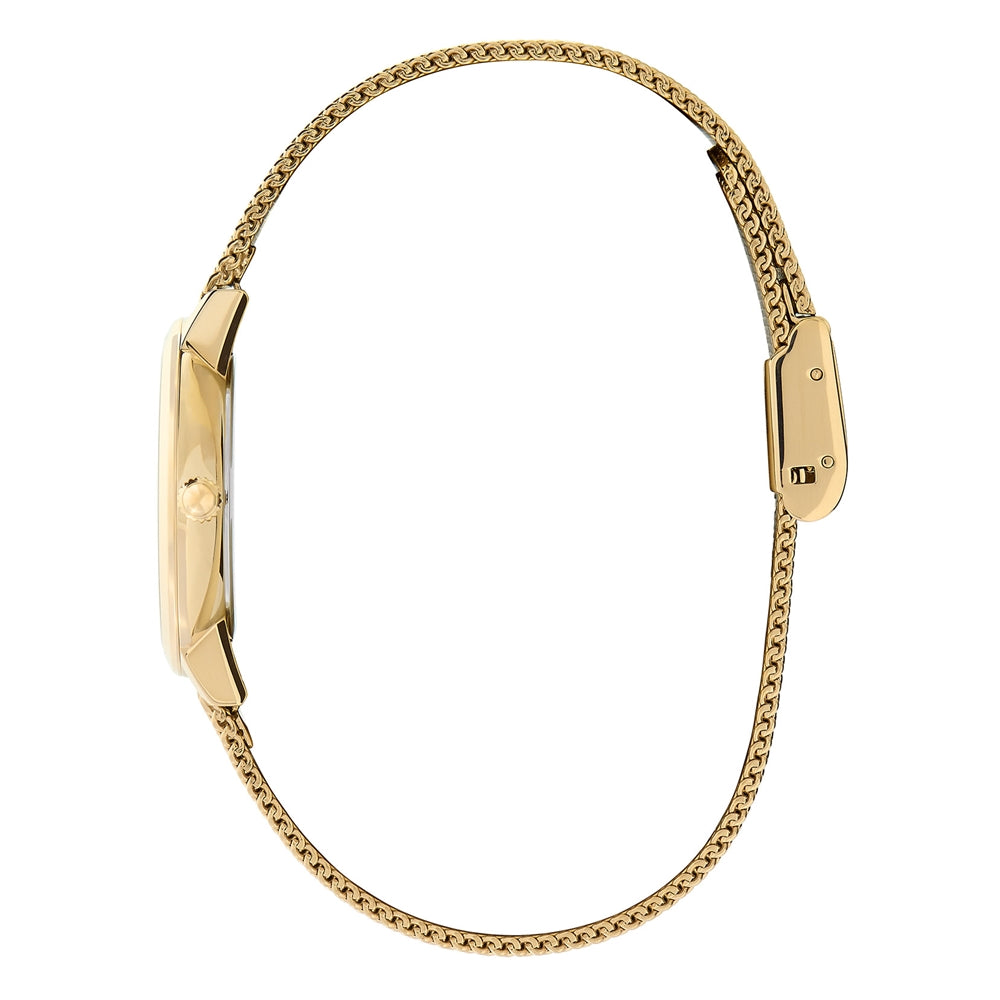 Olivia Burton Queen Bee Gold Mesh Watch