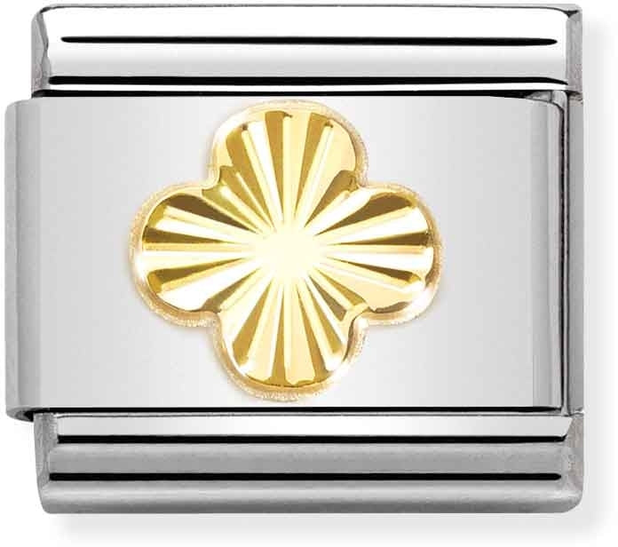 Nomination Gold Clover Charm