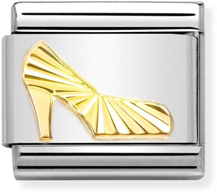 Nomination Gold Shoe Charm