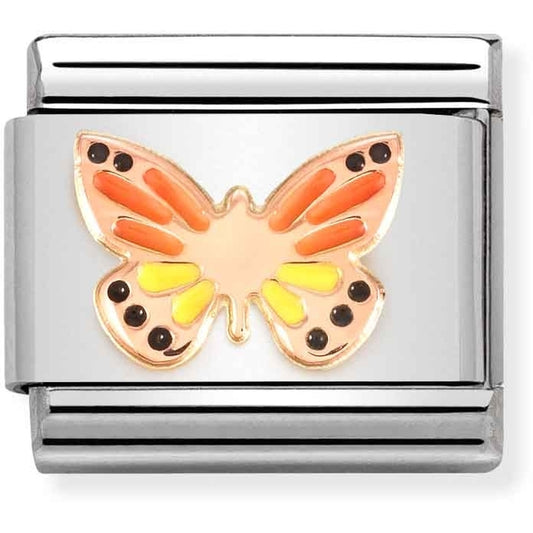 Nomination Rose Gold Butterfly Charm