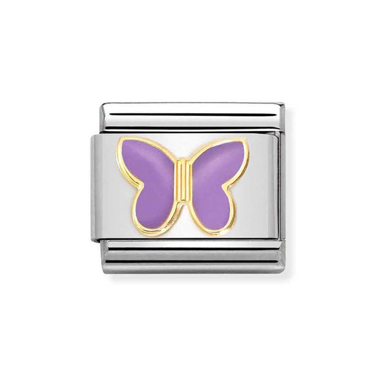 Nomination Lilac Butterfly Charm