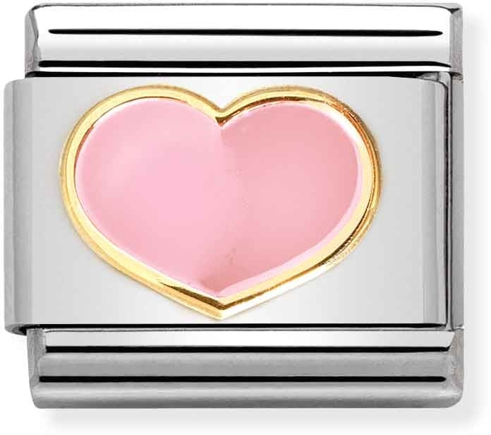 Nomination Pastel Pink Heart Charm