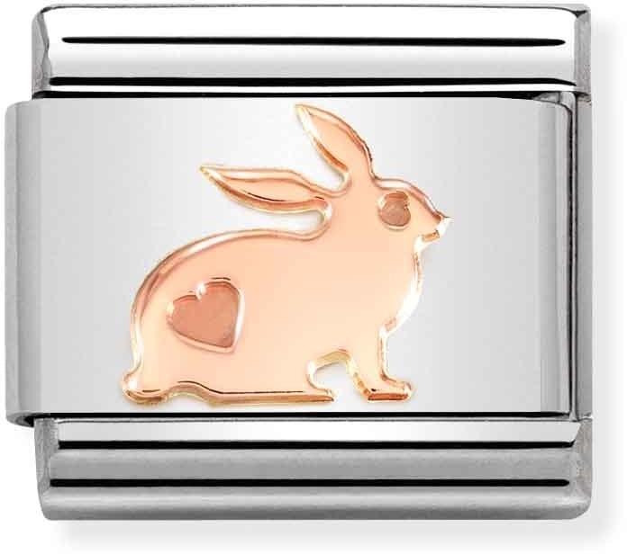 Nomination Rose Gold Rabbit Charm