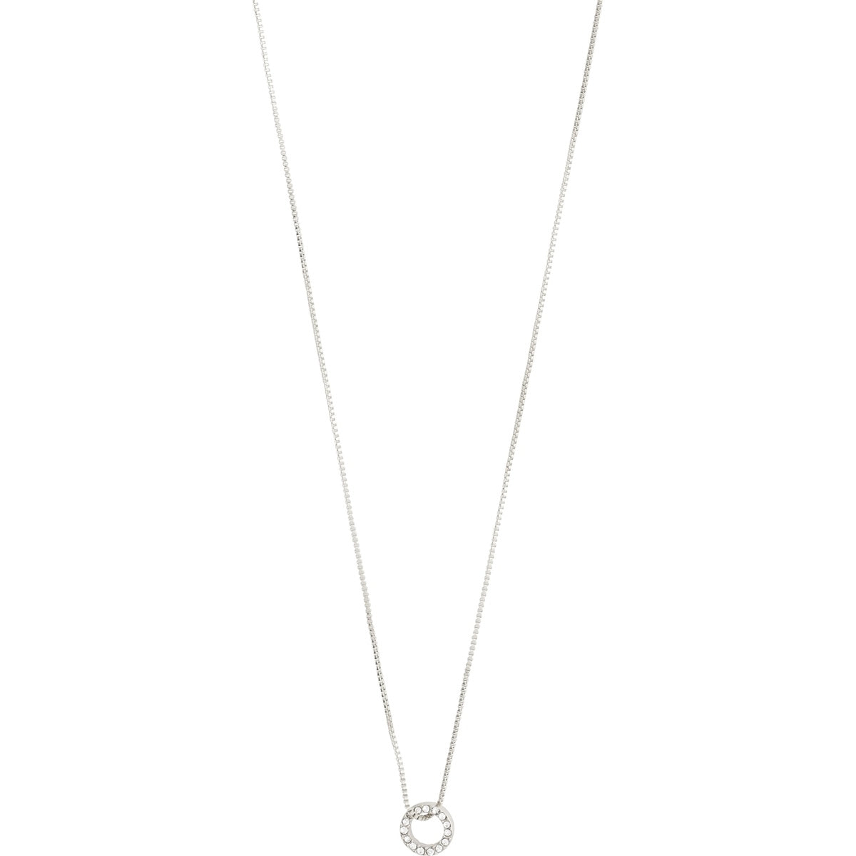 Pilgrim Silver Recycled Rogue Crystal Necklace