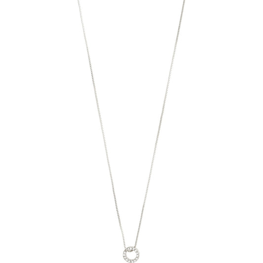 Pilgrim Silver Recycled Rogue Crystal Necklace