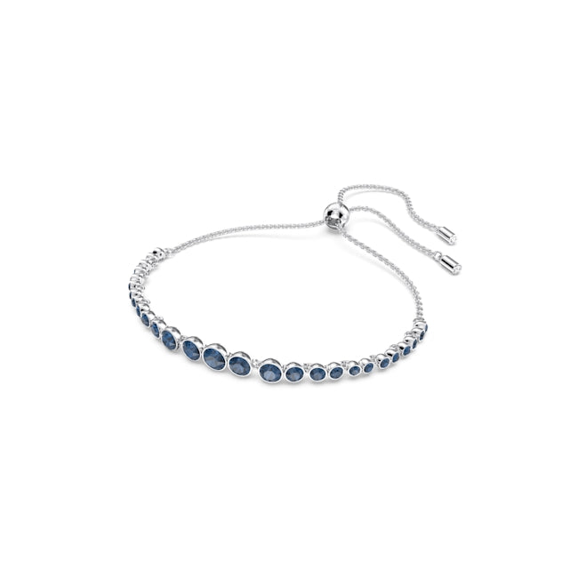Swarovski Emily Silver + Blue Bracelet
