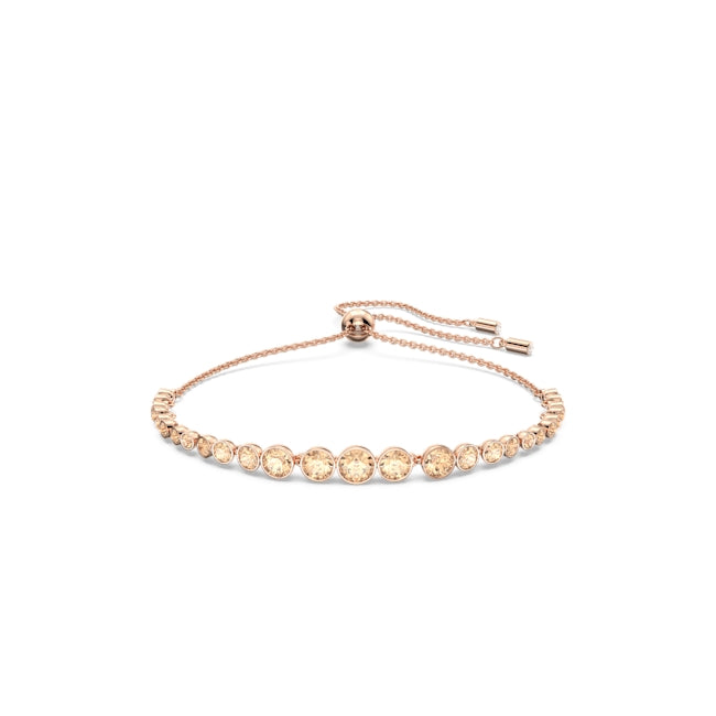 Swarovski Emily Rose Gold + Pink Bracelet