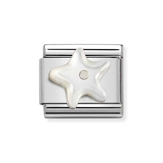 Nomination Mother Of Pearl Starfish Charm