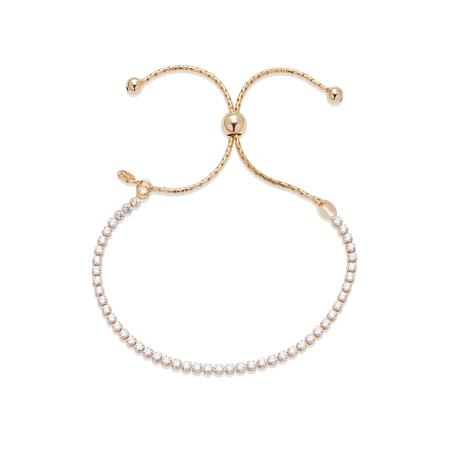 Argento Recycled Gold Crystal Pull Bracelet