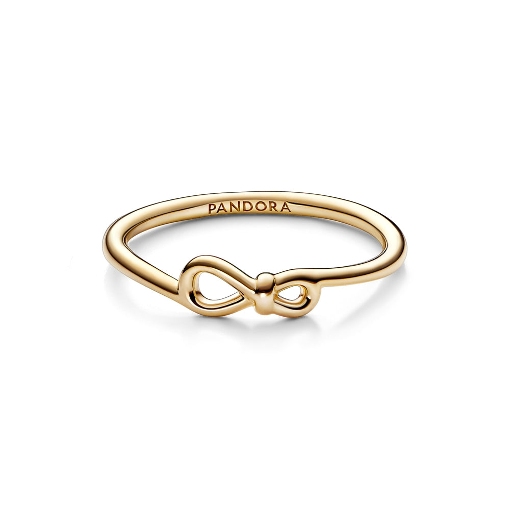 Pandora Gold Infinity Ring 