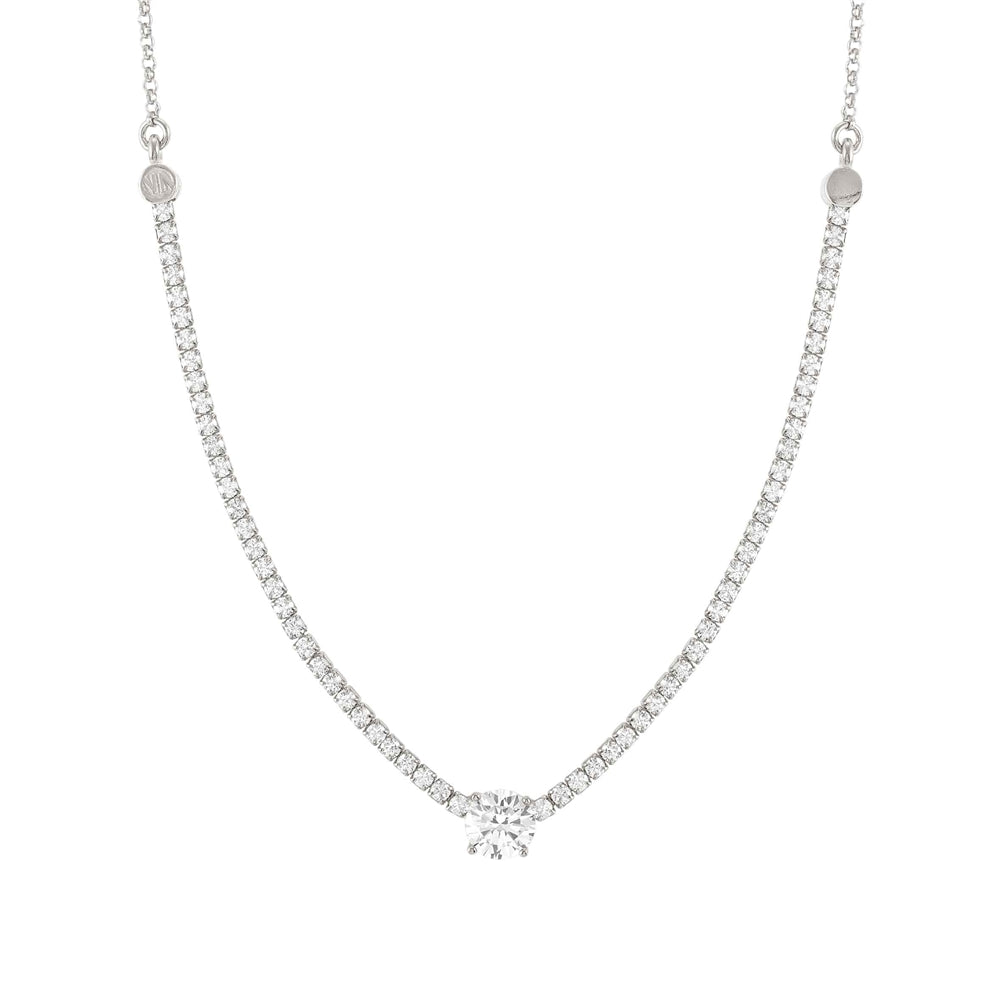 Nomination Chic Silver Crystal Joyful Necklace