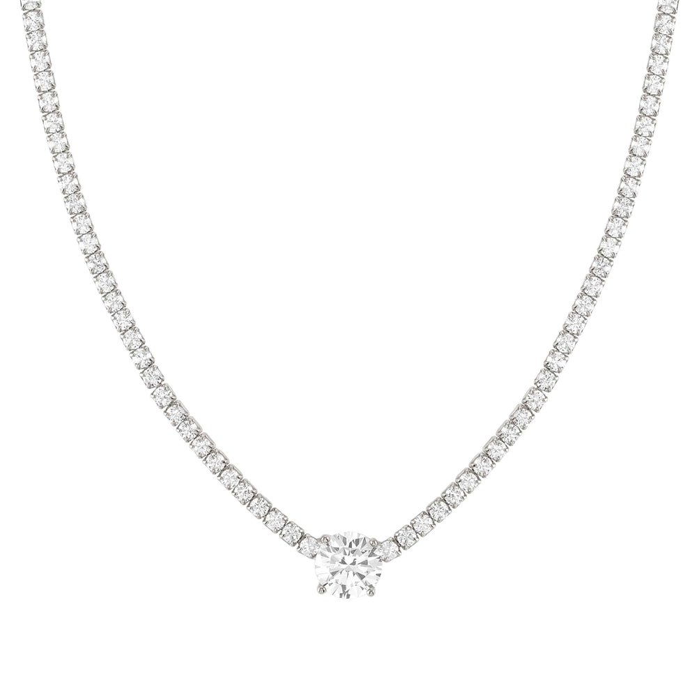Nomination Chic Silver Crystal Joyful Necklace