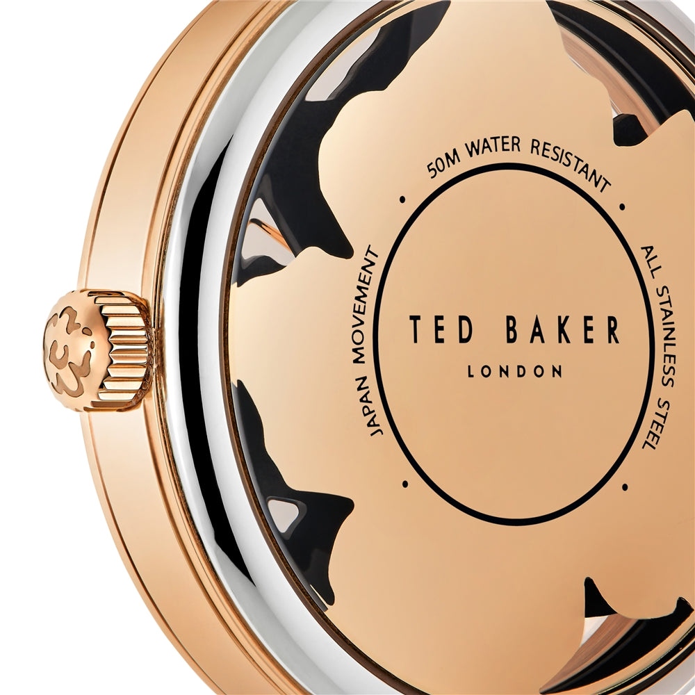 Ted Baker Rose Gold + Pink Magnolia Bracelet Watch