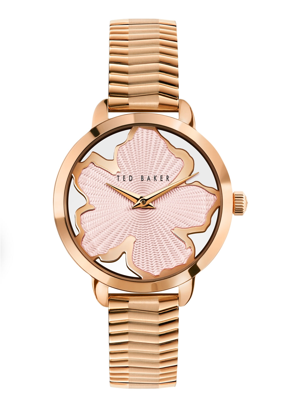 Ted Baker Rose Gold + Pink Magnolia Bracelet Watch