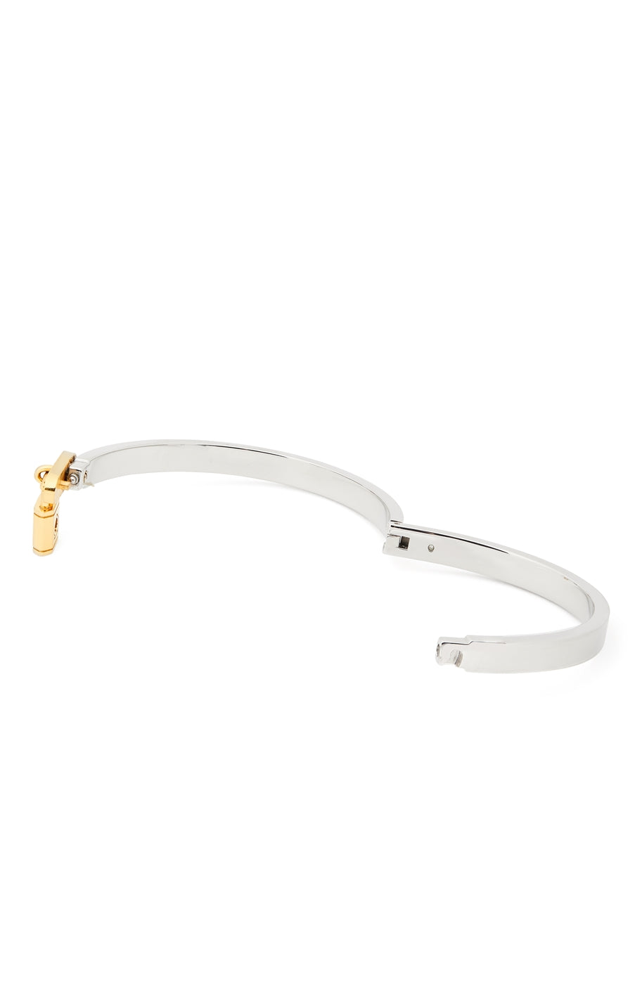 Kate Spade New York Gold + Silver Padlock Bangle
