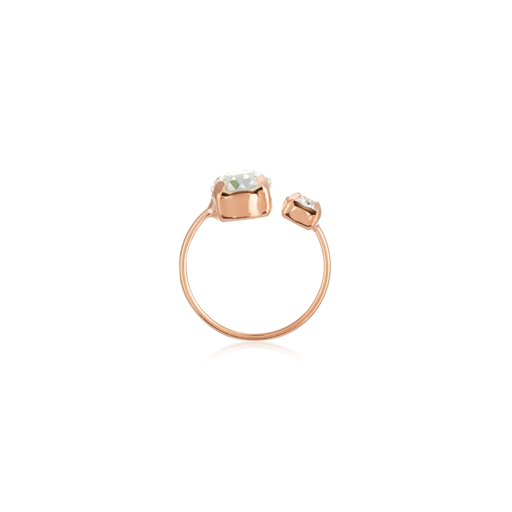 Argento Gold Vintage Rose Adjustable Ring