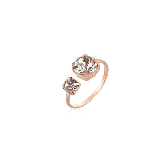 Argento Gold Vintage Rose Adjustable Ring